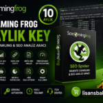 Screaming Frog 10 Aylık Key